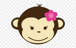 Girl Monkey Face Clipart & Free Clip Art Images #21240 ...