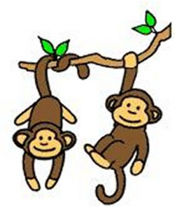 Free Hanging Monkey, Download Free Clip Art, Free Clip Art on ...