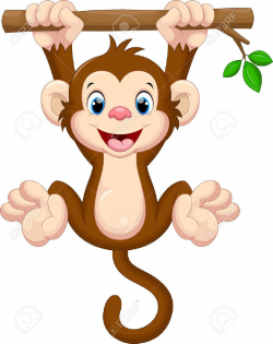 Cute hanging monkey clipart 9 » Clipart Portal