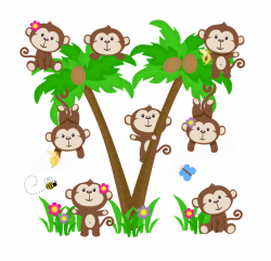 Monkey In A Tree Clipart | Free download best Monkey In A Tree ...