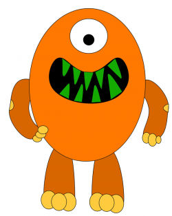 Free Orange Monster Cliparts, Download Free Clip Art, Free ...