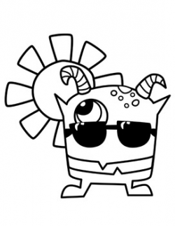 Summer Monsters Clipart