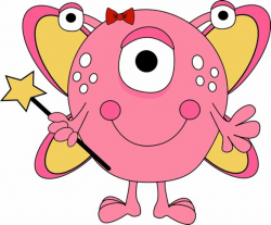 Cute Fairy Monster | clipart דמויות | Monster clipart ...