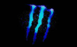 Blue Monster Energy Logo Hd Wallpaper | Funny Wallpapers