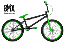 Monster energy themed bmx bike