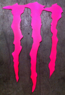 Pink Monster Energy Drink | 12 inch Pink MONSTER Energy ...