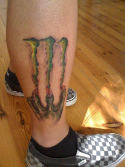 monster logo tattoo 10 10 from 9 votes monster logo tattoo 2 ...