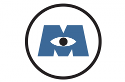 Monsters Inc Logo in 2019 | Monsters inc logo, Monster inc ...