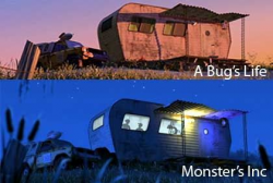 Disney hiding in Disney: The trailer seen in A Bug\'s Life is ...