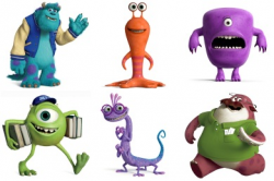 Monsters Inc Cartoon Characters 2019