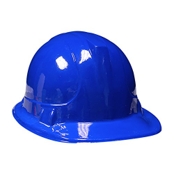 Blue Kids Party Construction Hats (12 Pack)
