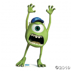 Monsters University Mike Wazowski Cardboard Stand-Up