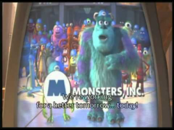 Monsters Inc Mike\'s Commerecial Scene