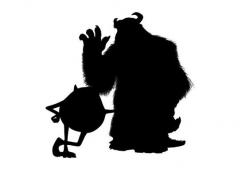 Monsters Inc Silhouette at GetDrawings.com | Free for ...