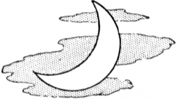 Moon black and white moon clipart 1 - WikiClipArt