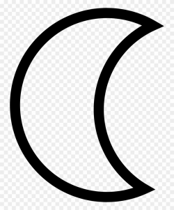 Png Free Download Crescent Moon Clipart Free - Half Moon ...
