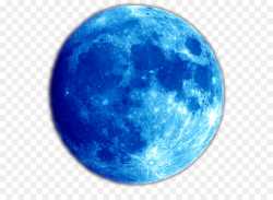 Moon, Blue, Planet, transparent png image & clipart free download