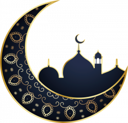 Islam Mosque Ramadan Moon Decorations Free PNG And Vector Vector ...