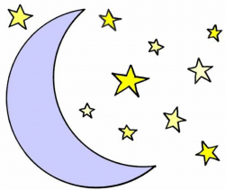42+ Moon And Stars Clip Art | ClipartLook