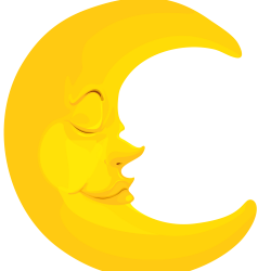 Moon Crescent Clipart transparent PNG - StickPNG