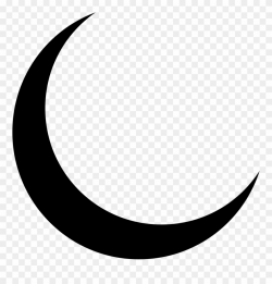 Crescent Moon Clipart Png - Moon Vector Transparent Png (#44630 ...