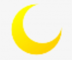 Transparent Moon Clipart - Yellow Half Moon Png - Free Transparent ...
