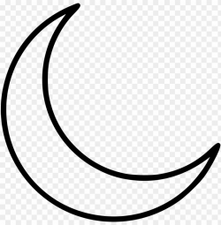 crescent moon png - white crescent moon PNG image with ...