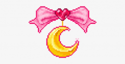 Moon, Pixel, And Png Image - Pixel Png We Heart - Free ...