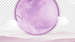 Purple Sphere , Purple Moon transparent background PNG ...