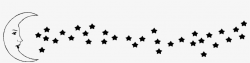 Stars Clipart Tumblr - Transparent Stars And Moon PNG Image ...