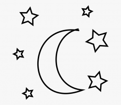 Moon, Crash, Firmament, Night, Star, Sky - Moon And Stars ...