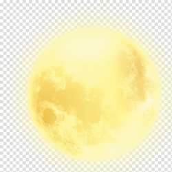 Moon illustration, Yellow Moon , Yellow moon pattern ...