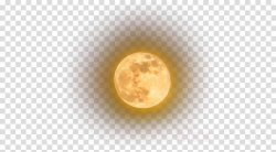 Full moon clipart - Yellow, Moon, Atmosphere, transparent ...
