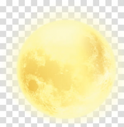 Yellow Sphere , moon transparent background PNG clipart ...