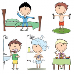 Free Morning Routine, Download Free Clip Art, Free Clip Art ...