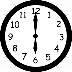 Morning clipart morning clock, Morning morning clock ...