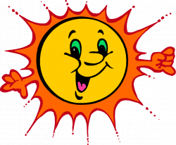 Cute sun clipart | Sunrise Sunset in 2019 | Good morning ...