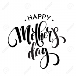 Mothers Day Clipart Black White | Free download best Mothers Day ...