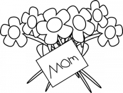 Mothers day black and white happy mother cliparts - Cliparting.com