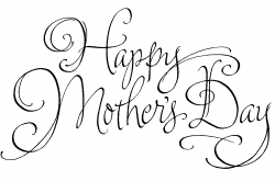 Happy mothers day clip art black and white clipartfest 2 - ClipartBarn