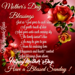 Mothers Day Blessings Happy Mother\'s Day | Mothers | Mothers day ...