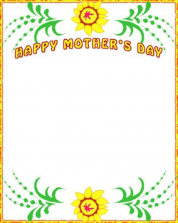 Mother\'s Day Borders - Free Mothers Day Border Clip Art