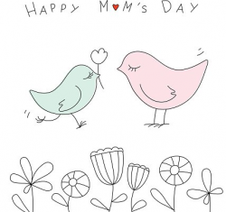 Happy Mothers Day With Cute premium clipart - ClipartLogo.com