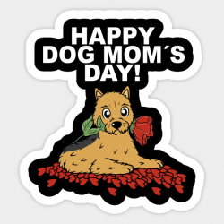 Yorkshire Terrier Happy Dog Mom\'s Day