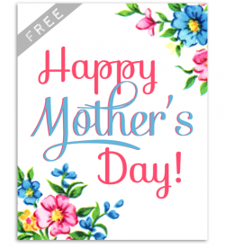 FREE Vintage Mother\'s Day Party Printables | Yesterday On ...
