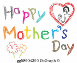 Mothers Day Clip Art - Royalty Free - GoGraph