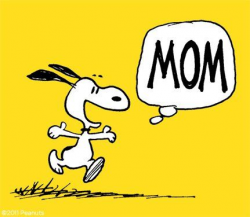 Snoopy on Mother\'s Day | Pin-nuts *featuring snoopy and friends ...