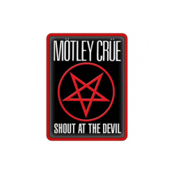 Shout at the Devil Embroidered Patch | Memorial Day Sale | Motley Crue Store