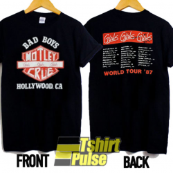 Vintage Motley Crue Bad Boys t-shirt for men and women tshirt