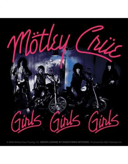 Motley Crue Girls Girls Girls Sticker in 2019 | Rock album ...